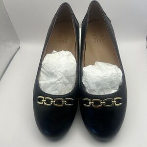 Women's Naturalizer Mira Flats Shoes Black Size 7.5